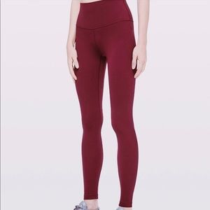 Lululemon Leggings Wunder Under full on luxtreme